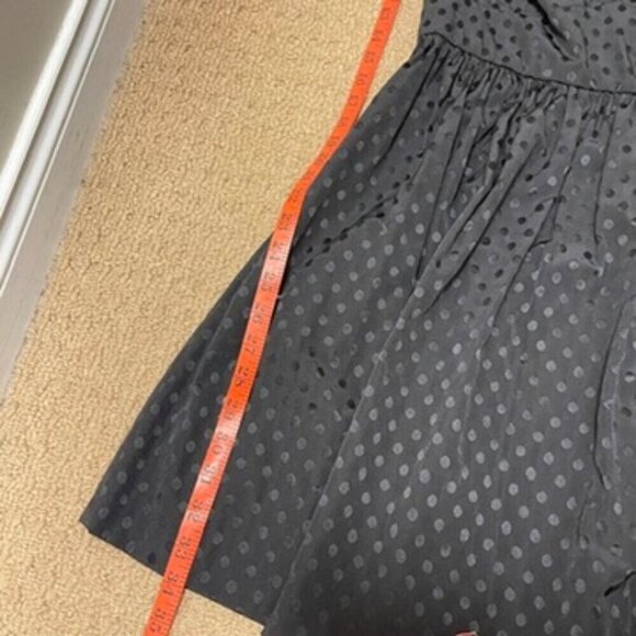 Juicy Couture Embroidered Polka Dot Cocktail Dress Black – US 8 - Picture 10 of 11